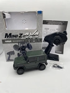 Kyosho MX-01 Mini-Z 4X4 Readyset w/Jimny Sierra Body Green 32523GR open box - Picture 1 of 12