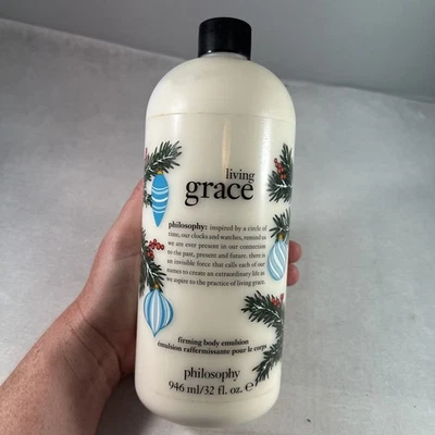 Philosophy Living Grace Firming Body Emulsion Lotion 32 oz New Read Holiday - Image 1 of 4