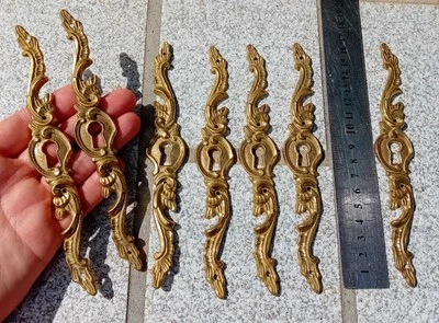 1  ENTRÉE DE CLÉ SERRURE DE MEUBLE en Laiton,     N°42C - Photo 1/4