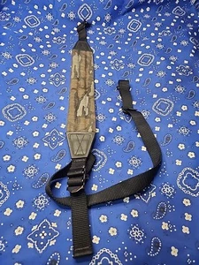 VINTAGE UNCLE MIKES TREBARK SHOTGUN SLING WITH SWIVELS REMINGTON 1187 870 SP  - Picture 1 of 10