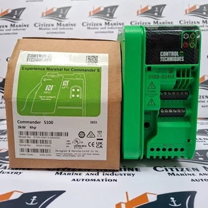 Control Techniques Commander S100-03413 VFD 3kW 4HP  - Picture 1 of 7