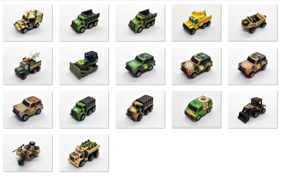 Micro Machines Military Jeep Ambulance Cargo Missile Truck - You Pick - Vintage - Image 1 of 1