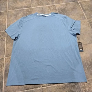 Kenneth Cole Herren 4X Hemd Stretch Atmungsaktiv Weich UPF 50+ Kurzarm Blau - Bild 1 von 4