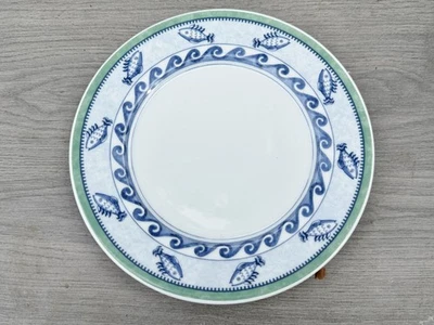 VINTAGE VILLEROY & BOCH GALLO DESIGN SWITCH3 KORSIKA FISCHMUSTER SALATTELLER - Bild 1 von 4