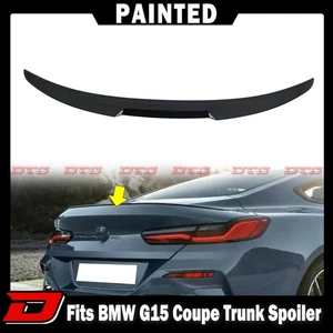 18-25 Fits BMW 8-Series G15 2D Coupe M4 Type Rear Trunk Spoiler Painted #668 - Bild 1 von 5