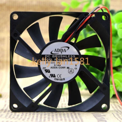 100% Test 1pc ADDA AD0824HB-D71 8015 8CM DC24V 0.14A 2-wire Inverter Cooling Fan - Image 1 of 2