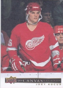 2020/21 SP SIGNATURE EDITION..JOEY KOCUR..CANVAS LEGEND..# C-5..RED WINGS - Picture 1 of 2
