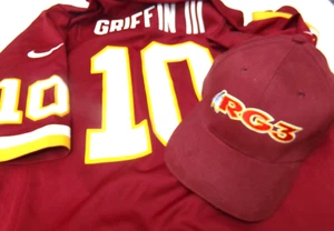 Vintage RGIII Washington Collection 2XL NIKE Jersey/Cap ESPN - Picture 1 of 16