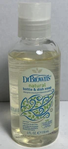 Dr Brown's Natural Bottle & Dish Soap-Plant Based Ingredients  4 Oz New  - Picture 1 of 2