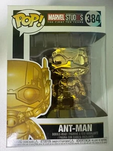 Pop! Figur Marvel The First Ten Years Ant Man Gold #384 + Schutzhülle - Bild 1 von 2