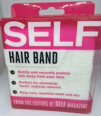 Banda para el cabello AUTO (blanca) Foto 1 de 2