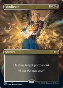 *Borderless* Vindicate - Modern Horizons 2 - MTG  - Picture 1 of 1