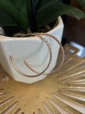 Pendientes de aro Kendra SCOTT Veronica en oro rosa Foto 1 de 4