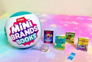 Mini Brands BOOKS Zuru Lot of 92 Mini Figurines Collectible Doll Toys 5 Surprise - Picture 1 of 7