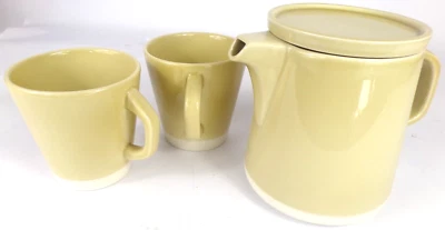 JARS Ensemble à thé - 2 mugs + théiere Vert argile - Photo 1/2