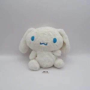 JK16 JUNK Cinnamoroll  Cinnamon Sanrio Smiles Beanie Plush 5" Toy Doll Japan - Picture 1 of 13