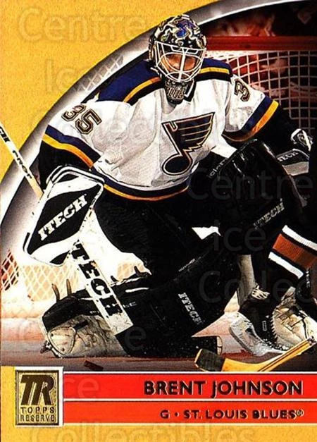 2001-02 Topps Reserve #94 Brent Johnson - Image 1 of 1