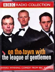 ON THE TOWN WITH THE LEAGUE OF GENTLEMEN Double Audio Cassette BBC Radio - Picture 1 of 2