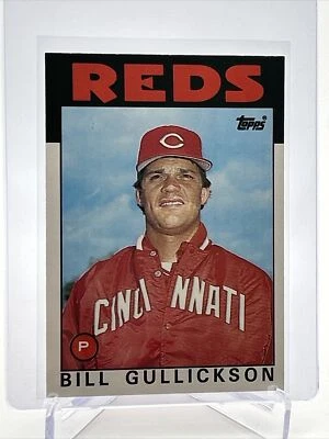 1986 Topps Traded Bill Gullickson Baseball Card #42T NM-MT FREE SHIPPING - Image 1 of 3