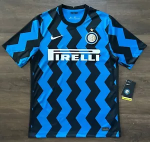 2020/21 Nike Inter Milan Nicolo Barella Home Jersey M shirt italy pirelli maglia - Foto 1 di 8