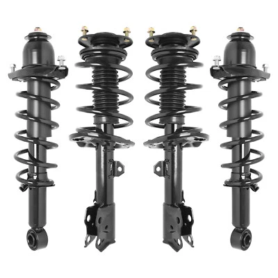4Pcs Front & Rear Complete Struts shocks for 2014-2019 Toyota Corolla FWD Foto 1 de 4