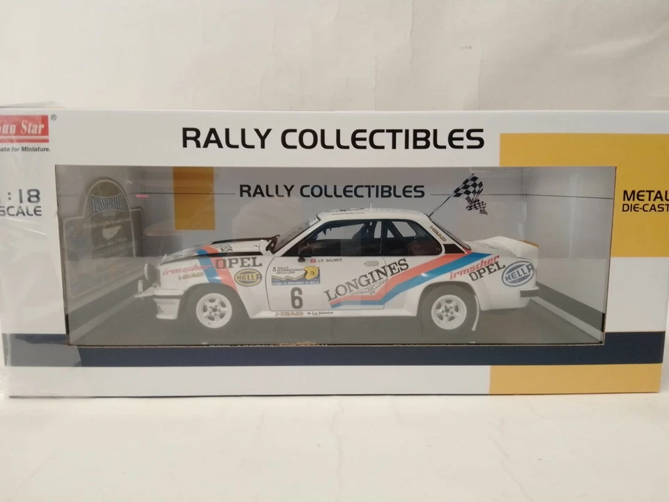 Sunstar Opel Ascona 400 #6 Balmer Rally Internazionale Lana 1982 1/18 5377
