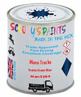 Paint For Mann Trucks Scania Ocean Blue Man5294 Tin aerosol spray Lorry