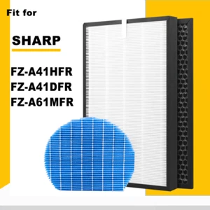 FZ-A41HFR FZ-A41DFR FZ-A61MFR Filter for Sharp KC-A41R-W KC-A41R-B KC-A40EUW - Picture 1 of 8