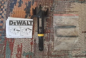 NEW DEWALT DW1635 1 3/4" BIT HEAD , 7/16" SHANK SELF FEED HEAVY DUTY DRILL BIT - Picture 1 of 6