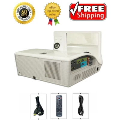 Dell S510 DLP Projector 3100 ANSI Short Throw School Interactive HDMI w/Bundle - Image 1 of 4