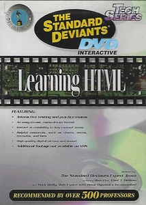Standard Deviants Learn HTML Tech Series - Interactive Tutorial DVD Software - Picture 1 of 2