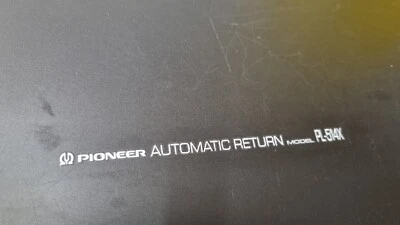 Pioneer PL-514X проигрыватель надпись на плинтусе - Изображение 1 из 2