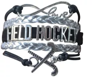 Field Hockey Bracelet - Field Hockey Jewelry - Gift For Field Hockey Players - Foto 1 di 2