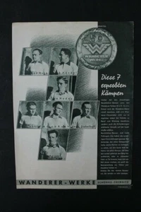 Vintage Age Print Advertising 50 Years Hikers Werke Wheel Bicycle - Picture 1 of 3