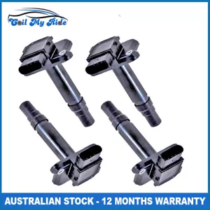 4x Ignition Coils for Audi A3 8L Audi S3 8L Audi TT 8N 4 Cyl 1.8L Turbo - Foto 1 di 1