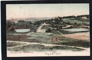 Postcard Bournemouth Dorset the Golf Links posted 1903 - Picture 1 of 2