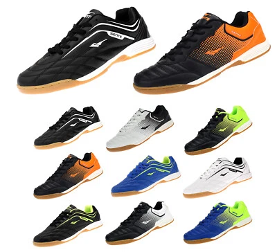 Hallenschuhe Turnschuhe Indoor Schuhe Sportschuhe Schwarz Weiß Schnürschuhe Neu - Bild 1 von 4