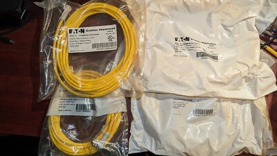 (1) EATON CSAR3F3CY2205 Single End Cordset 90-deg Female Micro AC Dual Keyway - Image 1 of 4