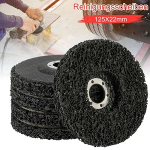 10x Rostio CSD Scheibe CBS Grob-Reinigungsscheibe Winkelschleifer 125mm Schwarz - Bild 1 von 9