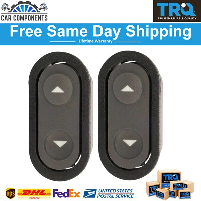 TRQ 全新电源窗开关按钮套装 适用于 1990 - 1994 雪佛兰 GMC C/K 1500 2500 — 第 1/4 张图片