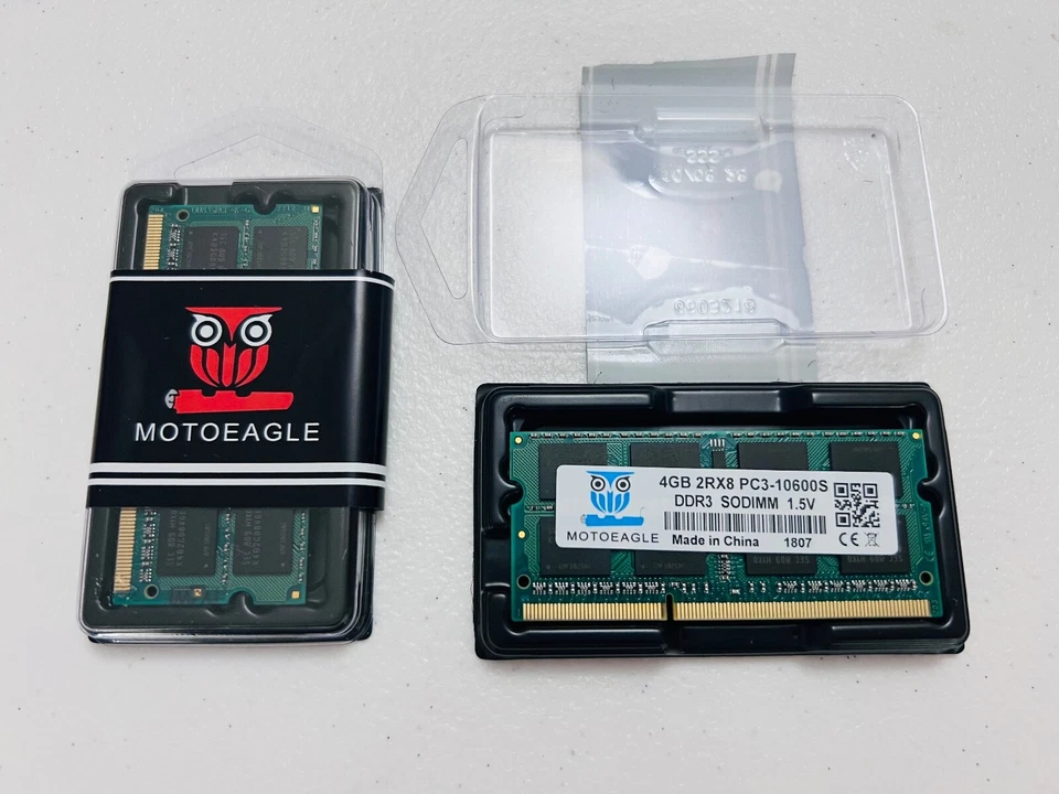 Motoeagle DDR3 8GB Ram Kit (2X4GB) PC3-10600S 1.5V 2RX8 - Image 1 of 1