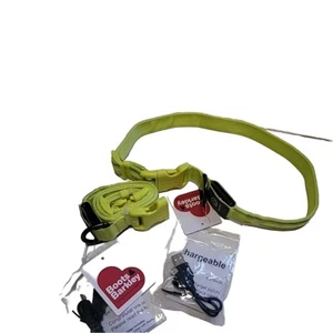 Boots and Barkley NEON GREEN Dog Collar Extra Large XL 17.5" to 30" x 1" W (X2) - Picture 1 of 6