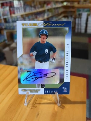 2003 Donruss Team Heroes Auto  #194 David Espinosa Detroit Tigers - Image 1 of 2