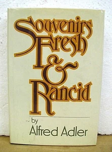 Souvenirs frisch & ranzig von Alfred Adler 1983 Grove Press HB/DJ *Rezensionsexemplar* - Bild 1 von 1