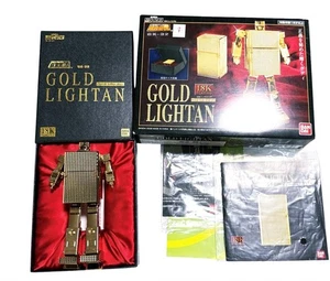 Bandai Soul of Chogokin GOLD LIGHTAN GX-32 18K Gold plating Figure With box - Picture 1 of 12