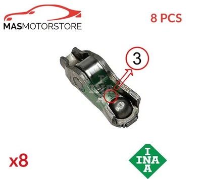 SCHLEPPHEBEL MOTORSTEUERUNG INA 422 0223 10 8PCS A FÜR CITROËN DS3,C4 II - Image 1 of 4