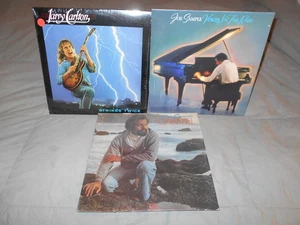 Joe Sample & Larry Carlton Carmel, Voices In The Rain, Strikes Twice 3 LPs Lot! - Picture 1 of 2
