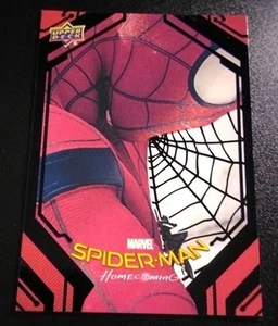 2017 Spider-Man /49 Numbered Card Black Foil Marvel Homecoming #51 - Picture 1 of 2