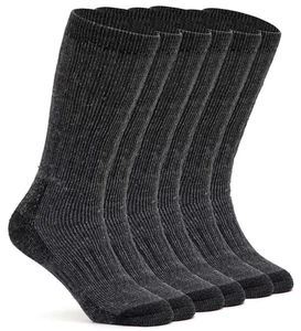 Alvada Herren Merinowolle Crew Socken Thermo und Warme Socken für Winter Arbeit Wandern... - Bild 1 von 5