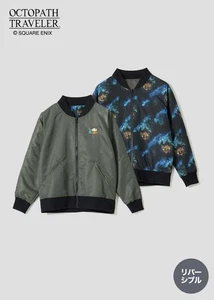 [Graniph] Bravely Default / Octopath Traveler T Wendeblouson Khaki SS-XL - Bild 1 von 10